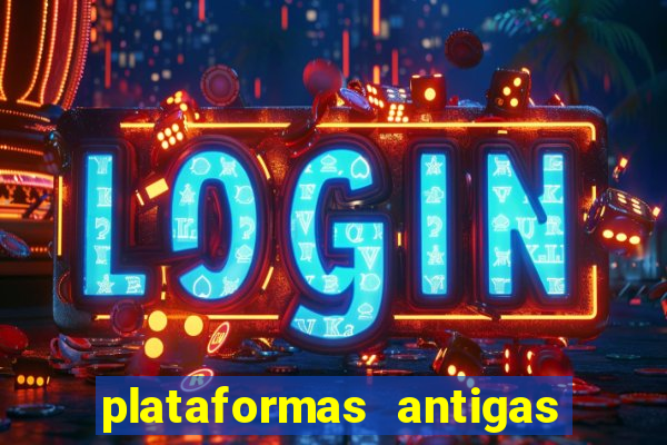 plataformas antigas de jogos